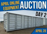 April Timed Equipment Auction - Day 2