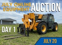 July Virtual Equipment Auction - Day 1