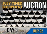 July Timed Equipment Auction - Day 3