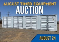 August Timed Equipment Auction