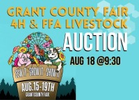 Grant County Fair Youth Livestock Auction