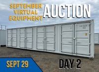 September Timed Equipment Auction - Day 2