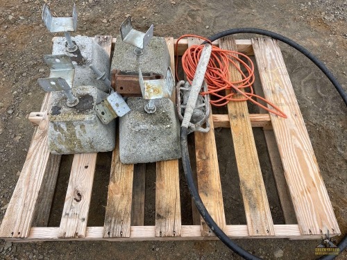 Concrete Vibrator & Post Anchors