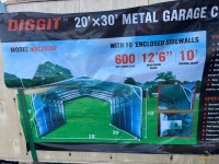 20'x30' Metal Carport