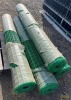 (4) Bundles of Green Wire Fence - 2