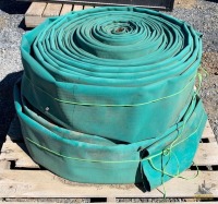 (2) 8" Lay Flat Hose