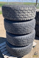 (4) Toyo LT285/70R17 121/118S Tires W/ Rims