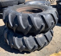 (2) Firestone 16.9-24 Tires W/ Rims