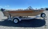 1984 Smoker Craft Boat w/1985 EZ Loader Trailer - 6