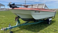 1970 Fiberform Boat w/Trailer