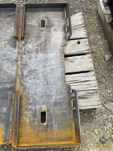 KC Formed Skid Steer Plate