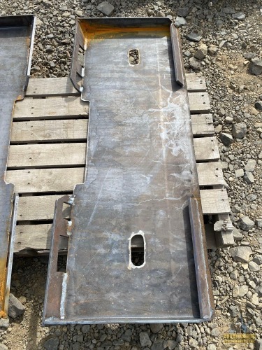 KC Formed Skid Steer Plate