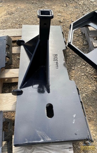 KC Skid Steer Trailer Hitch Attachment