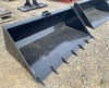 KC 66" Skid Steer Bucket w/ Teeth