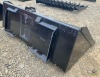 KC 66" Skid Steer Bucket w/ Teeth - 4