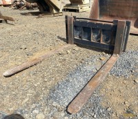 Skid Steer Fork Attachment