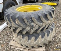 (2) 16.9x26 Tractor Front Tires w/Rims