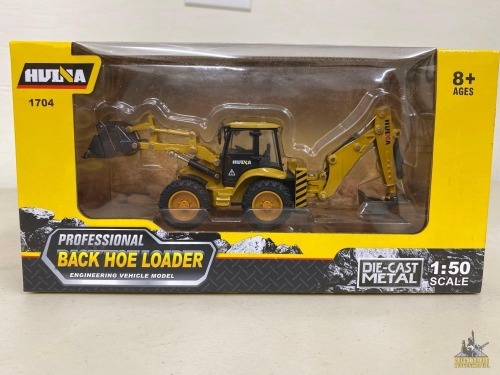 HUL-NA Backhoe Loader Toy/Model