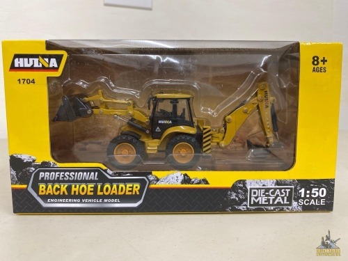 HUL-NA Backhoe Loader Toy/Model