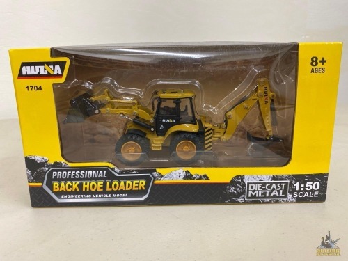 HUL-NA Backhoe Loader Toy/Model