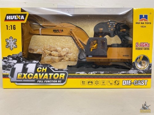 HUL-NA 11 Channel RC Excavator