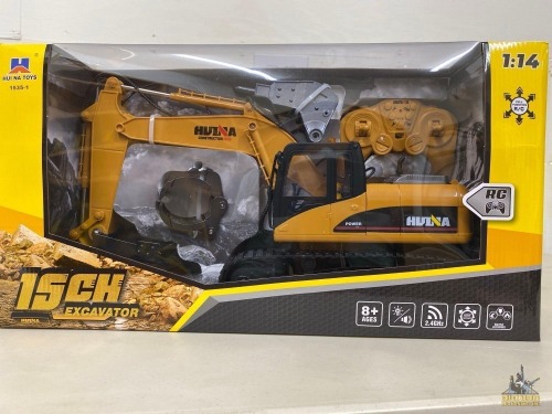 HUL-NA 15 Channel RC Excavator