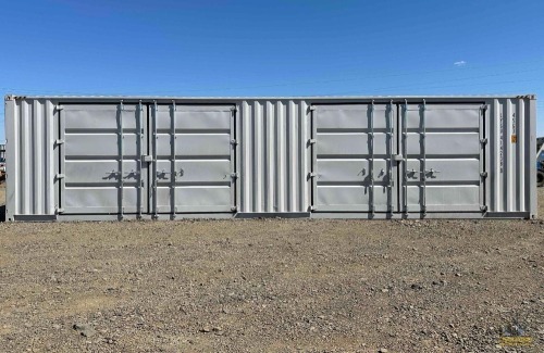 40' High Cube 2-Door Shipping Container