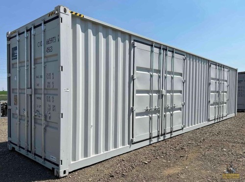 40' High Cube 2-Door Shipping Container