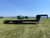 2008 Morgan Built Goose Neck Flatbed Trailer - 6