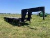 2008 Morgan Built Goose Neck Flatbed Trailer - 7