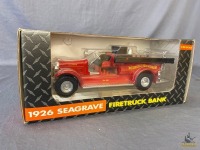 1/30 Ertl 1926 Seagrave Firetruck Bank