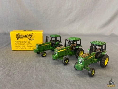 3-1/64 Etrl John Deere Tractors - '89 Expo - Nashville