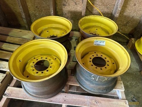 (4) 10x15 Rims