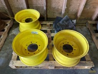 (3) 10x15 Rims w/Tubes