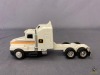 1/64 Ertl Kenworth T600 w/Lowboy & John Deere Backhoe - 2