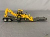 1/64 Ertl Kenworth T600 w/Lowboy & John Deere Backhoe - 9