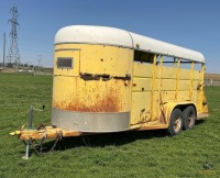 1985 Charmac Stock Trailer