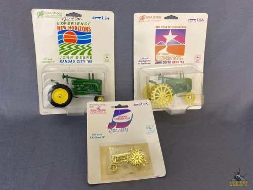 3-Scale Models John Deere Expo Tractors