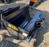 MIVA Micro Excavator Tilt Bucket