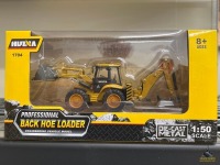 Hui Na Toys 1:50 Scale Die Cast Backhoe/Loader