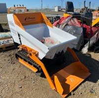 LandHonor Mini Skid Steer Crawler Dumper