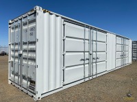 40' High Cube 2-Door Shipping Container