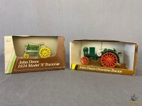 2-Ertl John Deere Tractors