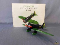 Spec Cast John Deere Vintage Airplane Bank