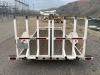 #458 1994 Parker Utility Trailer - 4