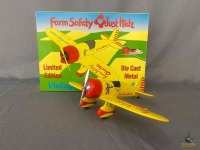 Spec Cast Farm Safety 4 Just Kids Vintage Airplane Bank