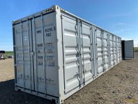 40' 5 Door Shipping container