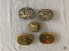 Assorted Belt Buckles - 6