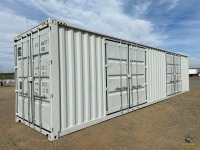 40' 3 Door Shipping Container