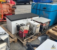 Generator, Hyraulic Pump and Container